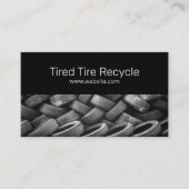 Tyre Shop Recyclen Auto Visitekaartje (Voorkant)