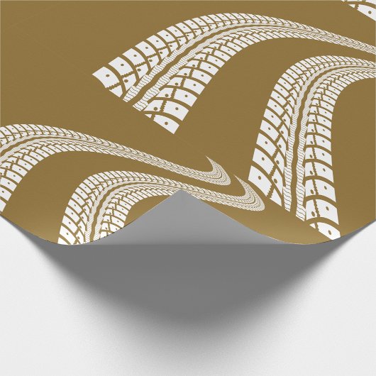 Tyre Tracks Cadeaupapier