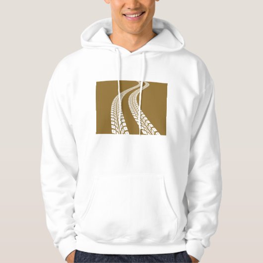 Tyre Tracks Hoodie (Voorkant)
