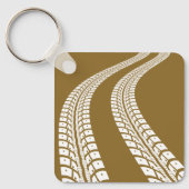 Tyre Tracks Sleutelhanger (Voorkant)