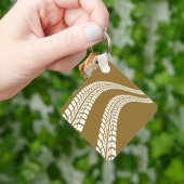 Tyre Tracks Sleutelhanger