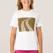 Tyre Tracks T-shirt (Voorkant)