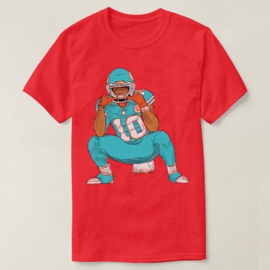Tyreek Hill cheetah TShirt (Design voorkant)