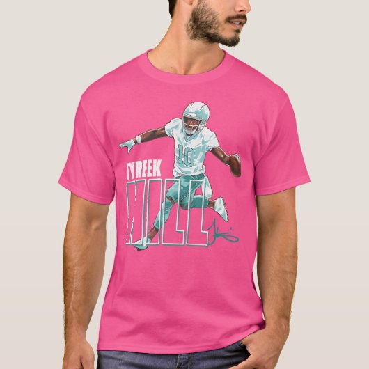 Tyreek Hill Miami Stance T-shirt (Voorkant)