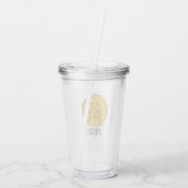 Tyrell Sigil - Groeiend Sterk Acryl Drinkbeker (Achterkant)