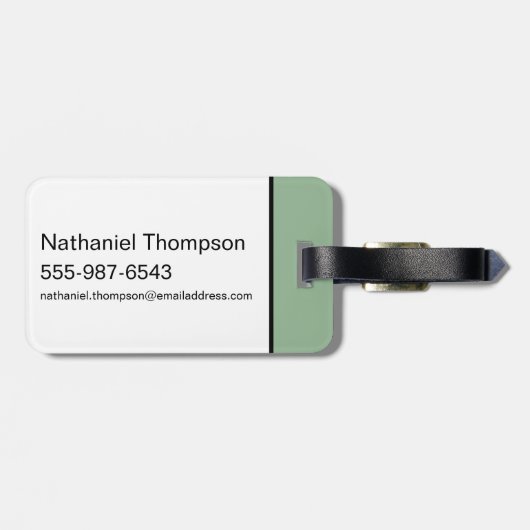 Tyrell Sigil - Groeiend Sterk Bagagelabel (Achterkant horizontaal)