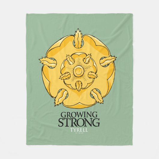 Tyrell Sigil - Groeiend Sterk Fleece Deken (Voorkant)