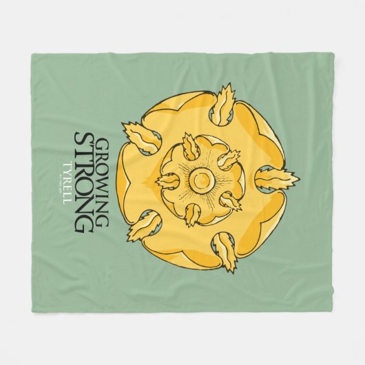 Tyrell Sigil - Groeiend Sterk Fleece Deken (Voorkant (Horizontaal))