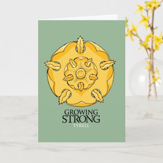 Tyrell Sigil - Groeiend Sterk Kaart (Gele Bloem)
