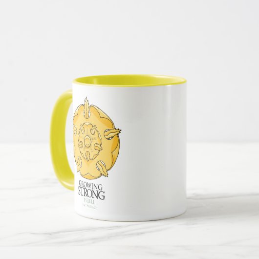 Tyrell Sigil - Groeiend Sterk Mok (Voorkant links)