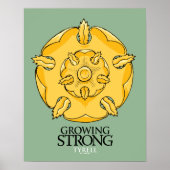 Tyrell Sigil - Groeiend Sterk Poster (Voorkant)