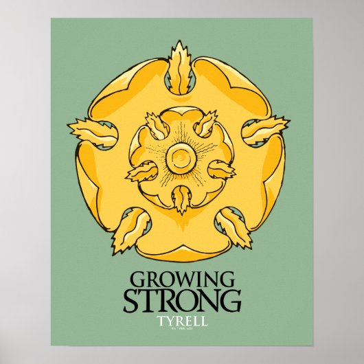Tyrell Sigil - Groeiend Sterk Poster (Voorkant)