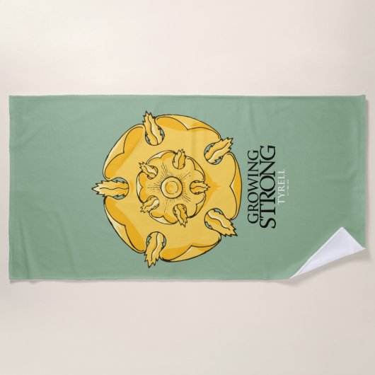 Tyrell Sigil - Groeiend Sterk Strandlaken (Voorkant)