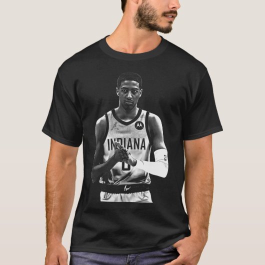 Tyrese Haliburton  Tekening jaren 90 T-shirt (Voorkant)