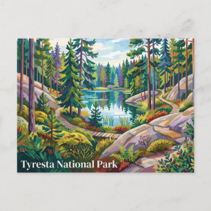 Tyresta Nationaal Park Zweden Briefkaart