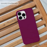 Tyrian Paarse - 1 van Top 25 massief Paarse tinten Case-Mate iPhone 14 Pro Max Hoesje<br><div class="desc">Introductie van onze Gray Solid Phone Case - een elegant en duurzaam accessoire ontworpen om de stijl van uw smartphone aan te vullen en tegelijkertijd betrouwbare bescherming te bieden. Dit dunne hoesje is vervaardigd uit hoogwaardige materialen en garandeert een comfortabele grip en gemakkelijke toegang tot alle knoppen en poorten. De...</div>