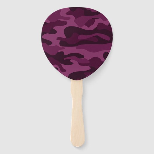 Tyrian Paarse Monocolor Camo Handwaaier (Achterkant)
