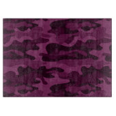 Tyrian Paarse Monocolor Camo Snijplank (Voorkant)