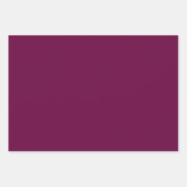 Tyrian Pansy Palatinate Paarse tinten 3 tonen Inpakpapier Vel