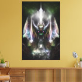 Tyrinan The Horikin God of War Canvas print (Insitu (Woonkamer))