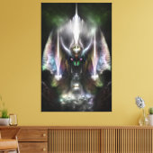 Tyrinan The Horikin God of War Canvas print (Insitu (Woonkamer))