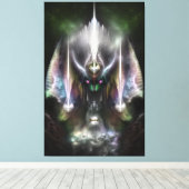 Tyrinan The Horikin God of War Canvas print (Insitu (Houten vloer))