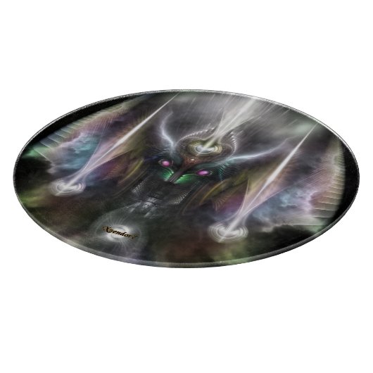 Tyrinan The Horikin God of War Cutting Board Snijplank (Hoek)