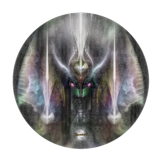 Tyrinan The Horikin God of War Cutting Board Snijplank (Voorkant)