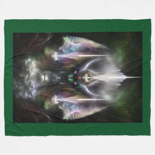 Tyrinan The Horikin God of War Fleece Blanket (Voorkant (Horizontaal))