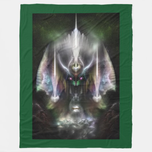 Tyrinan The Horikin God of War Fleece Blanket Deken (Voorkant)