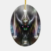 Tyrinan The Horikin God of War Keramisch Ornament (Voorkant)