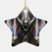 Tyrinan The Horikin God of War Keramisch Ornament (Voorkant)