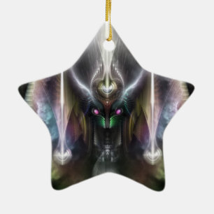 Tyrinan The Horikin God of War Keramisch Ornament