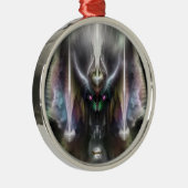 Tyrinan The Horikin God of War Metalen Ornament (Rechts)