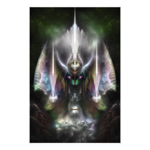 Tyrinan The Horikin God of War Photo Enlargement Foto Afdruk