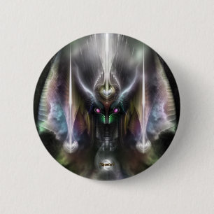 Tyrinan The Horikin God of War Ronde Button 5,7 Cm
