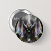 Tyrinan The Horikin God of War Ronde Button 5,7 Cm (Voorkant /achterkant)