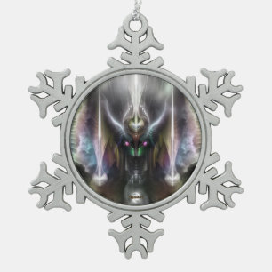 Tyrinan The Horikin God of War Snowflake Ornament