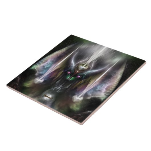 Tyrinan The Horikin God of War Tegeltje (Zijkant)