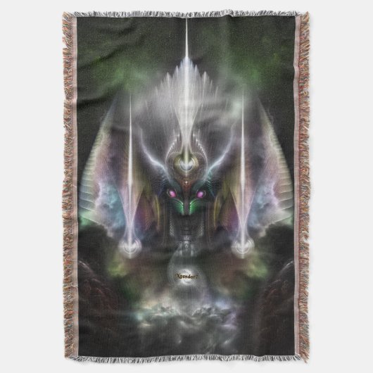 Tyrinan The Horikin God of War Throw Blanket Deken (Voorkant Verticaal)