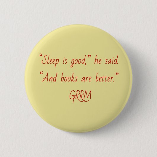 Tyrionboeken zijn goed ronde button 5,7 cm (Voorkant)