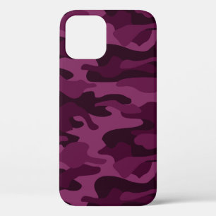 Tyrische Paarse Eenkleurige Camo Case-Mate iPhone Case