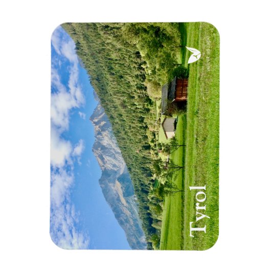 Tyrol - koelkast magneet door Velvet Escape (Verticaal)