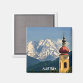 TYROL, OOSTENRIJK MAGNEET (Voorkant / Achterkant)