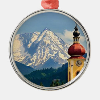 TYROL, OOSTENRIJK METALEN ORNAMENT