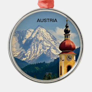 TYROL, OOSTENRIJK METALEN ORNAMENT