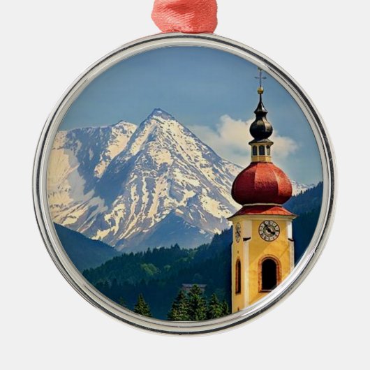 TYROL, OOSTENRIJK METALEN ORNAMENT (Voorkant)