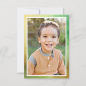 Tyronasaurus Rex Dinosaur Birthday Dank je wel Bedankkaart (Achterkant)