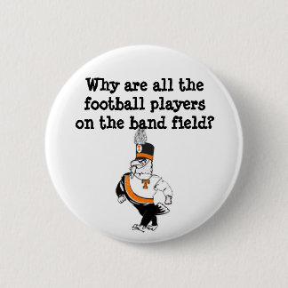 Tyrone band knop ronde button 5,7 cm