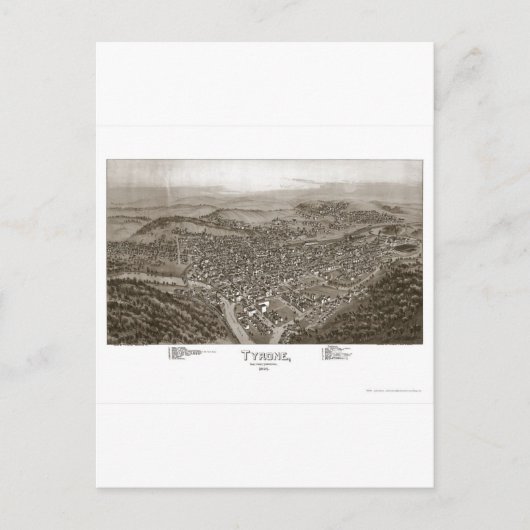 Tyrone Blair County Briefkaart (Voorkant)